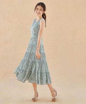 洗える！】SUMMER SNAP ロングドレス / TOCCA | ファッション通販