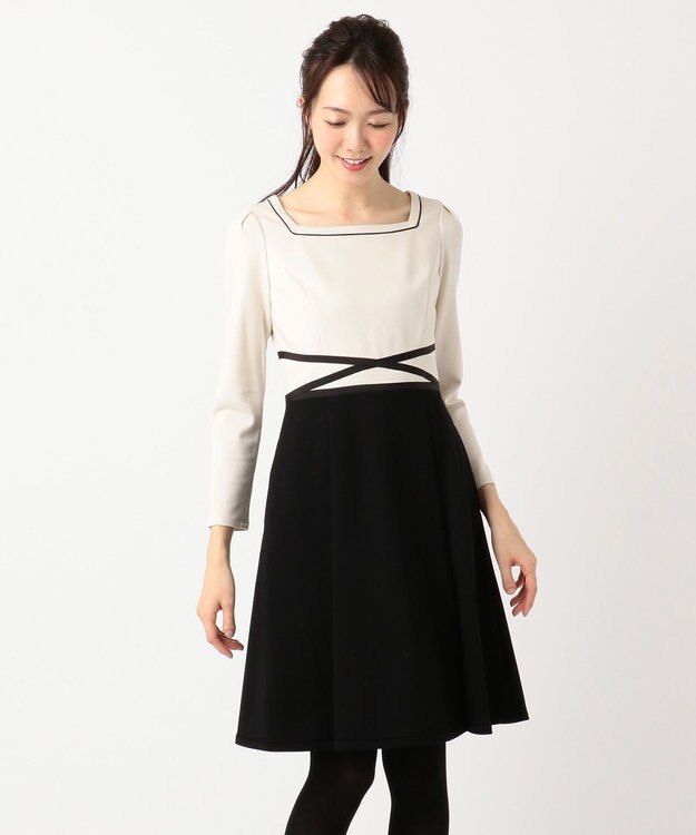 一部店舗限定カラー有 Luminous 長袖ドレス Toccaファッション通販 公式通販 オンワード クローゼット