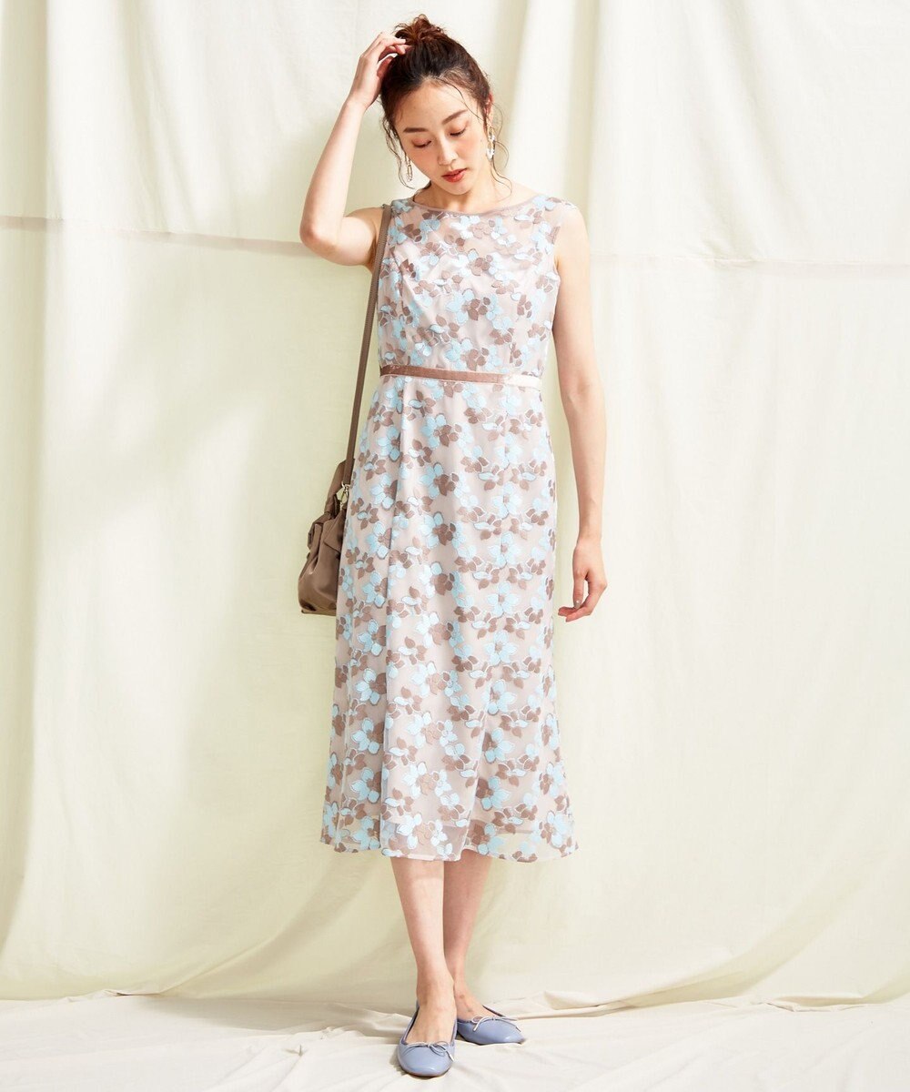 TOCCA Bicolored Flower Emb Dress 刺繍 上品 S TOCCA Bicolored Flower Emb Dress 刺繍 上品 S
