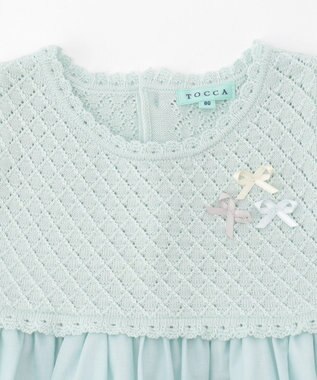 80-90cm】CrochetRibbon ワンピース / TOCCA BAMBINI | ファッション 