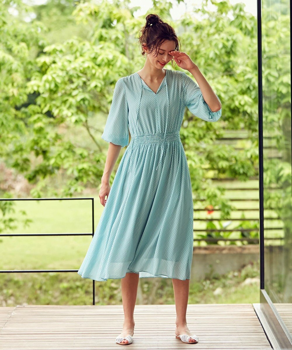 Utilism プリントワンピース Icbファッション通販 公式通販 オンワード クローゼット