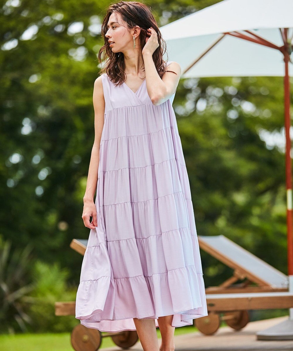 Utilism ギャザー ロングワンピース Icb ファッション通販 公式通販 オンワード クローゼット