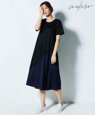 Unfilo 接触冷感 Bright Bicor カットソーワンピース 自由区 ファッション通販 公式通販 オンワード クローゼット