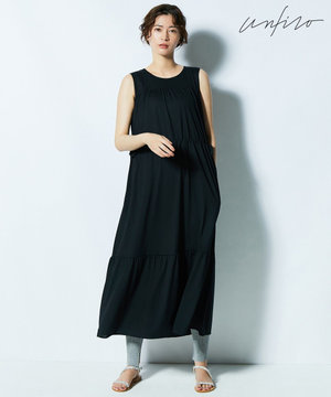 Unfilo】SARASARA JERSEY カップ付 ワンピース / UNFILO L