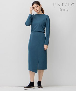 Unfilo レーヨンウール ニット ワンピース Unfilo ファッション通販 公式通販 オンワード クローゼット