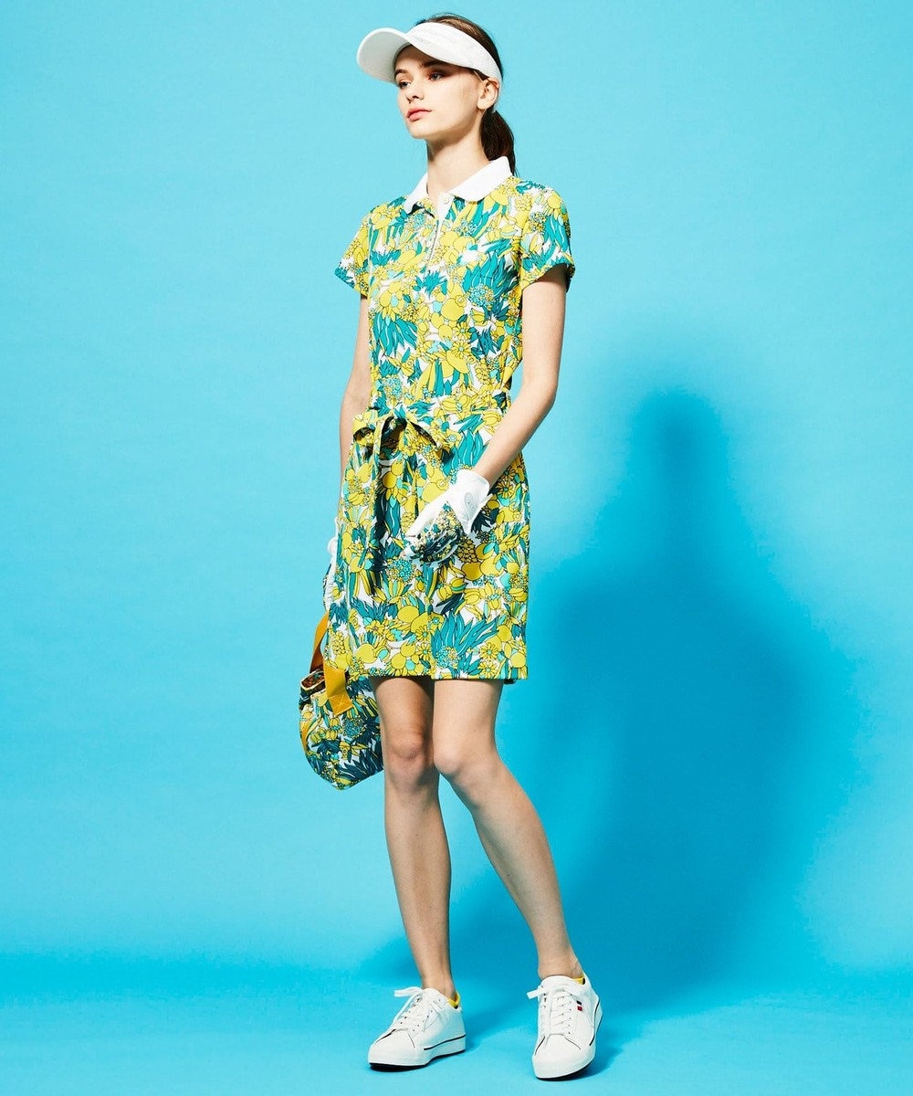 Women Uv 吸汗速乾 ボタニカル柄dryカノコ ワンピース 23区golf ファッション通販 公式通販 オンワード クローゼット Women Uv 吸汗速乾 ボタニカル柄dryカノコ ワンピース 23区golf ファッション通販 公式通販 オンワード クローゼット