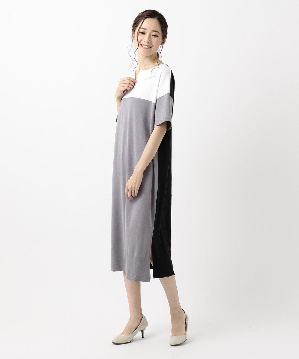 Web限定色あり リブコンビポンチ ワンピース 組曲 L ファッション通販 公式通販 オンワード クローゼット