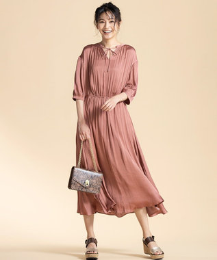 前後着用 イージーサテン ワンピース 自由区 ファッション通販 公式通販 オンワード クローゼット 前後着用 イージーサテン ワンピース 自由区 ファッション通販 公式通販 オンワード クローゼット