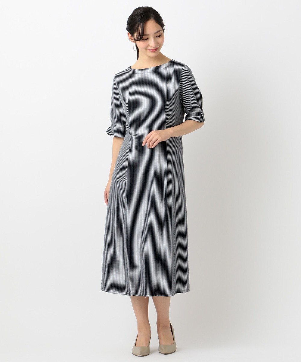 スクリューシアサッカー ジャージーワンピース 検索番号g46 自由区 ファッション通販 公式通販 オンワード クローゼット