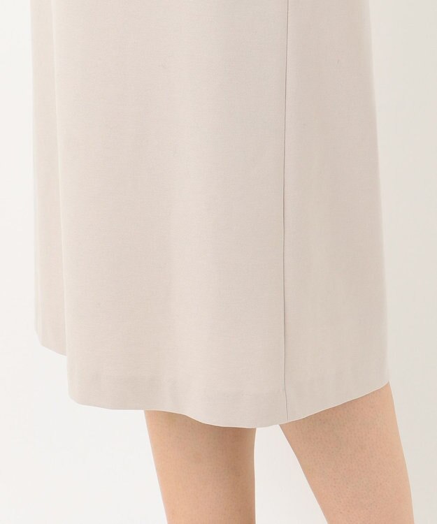 自由区 【Sサイズ有】360°FREE ウォッシャブル ワンピース ライトグレー系