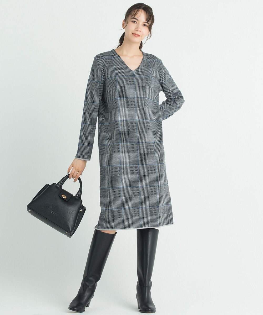 洗える グレンチェック ニットワンピース 自由区 ファッション通販 公式通販 オンワード クローゼット 洗える グレンチェック ニットワンピース 自由区 ファッション通販 公式通販 オンワード クローゼット