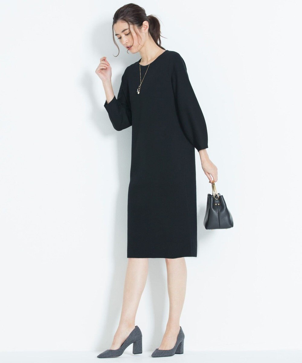 洗える Double Cloth ニットワンピース 自由区 ファッション通販 公式通販 オンワード クローゼット