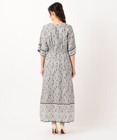 洗える】スカーフパネルプリントワンピース / 23区 | ファッション通販