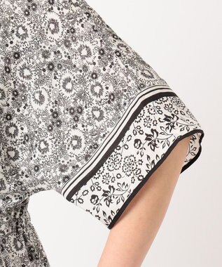 洗える】スカーフパネルプリントワンピース / 23区 | ファッション通販