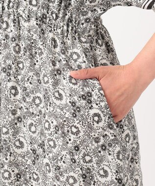 洗える】スカーフパネルプリントワンピース / 23区 | ファッション通販