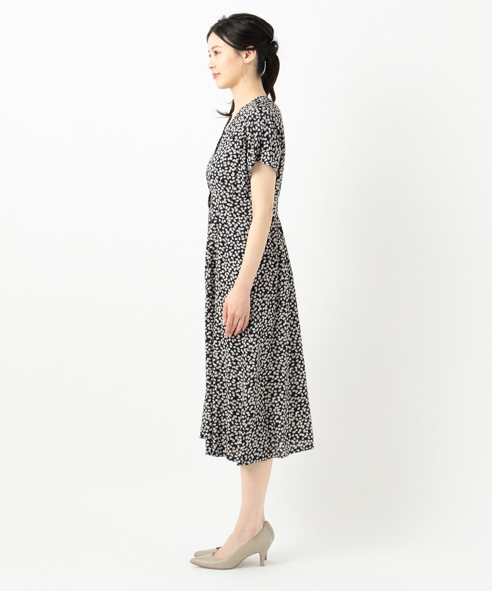 洗える ビンテージフラワープリントワンピース 23区 Lファッション通販 公式通販 オンワード クローゼット