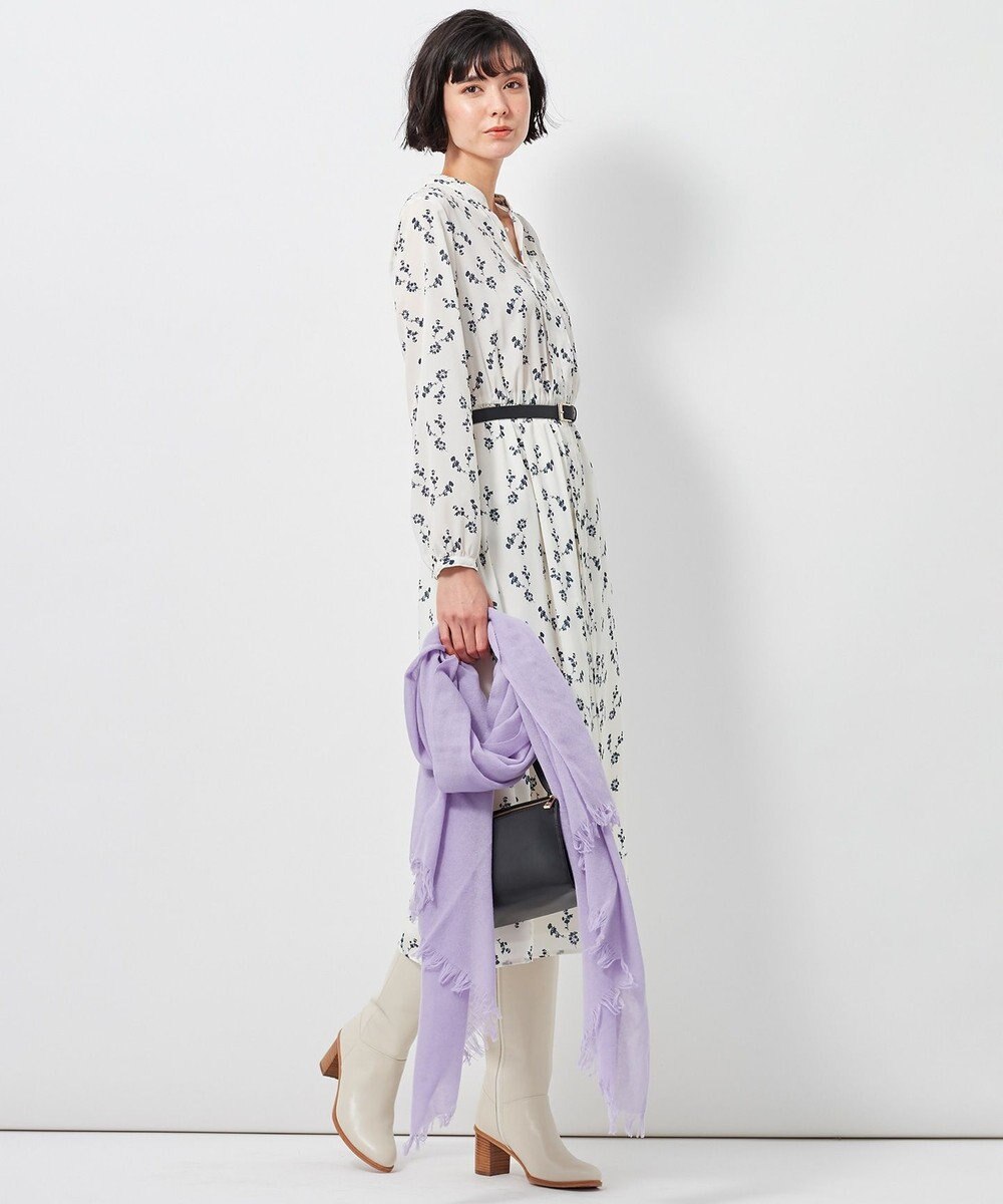 ランダムフラワープリント ワンピース 23区 ファッション通販 公式通販 オンワード クローゼット