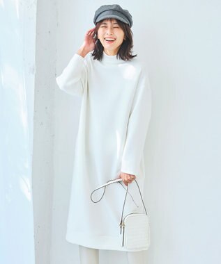 ハイストレッチダンボール ビルドネックミニ ワンピース 23区ファッション通販 公式通販 オンワード クローゼット