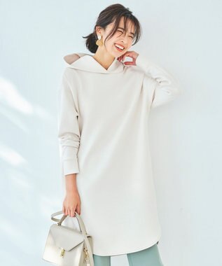 ハイストレッチダンボール パーカー ワンピース 23区 ファッション通販 公式通販 オンワード クローゼット