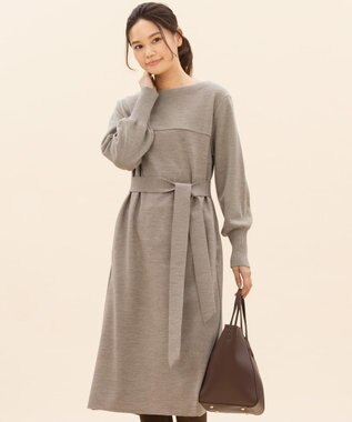 マガジン掲載 リブコンビスムース ニットワンピース 検索番号h58 23区 ファッション通販 公式通販 オンワード クローゼット