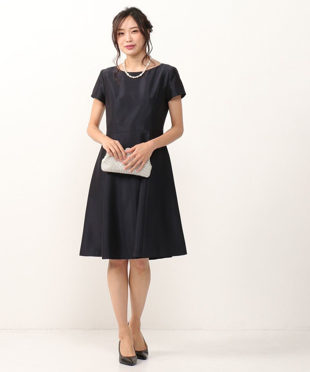 バックサテンシャンタン ワンピース 23区 ファッション通販 公式通販 オンワード クローゼット