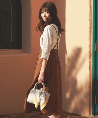 Ray5月号掲載 トップス サスペンダーフレアスカート セットアップ Any Sis ファッション通販 公式通販 オンワード クローゼット