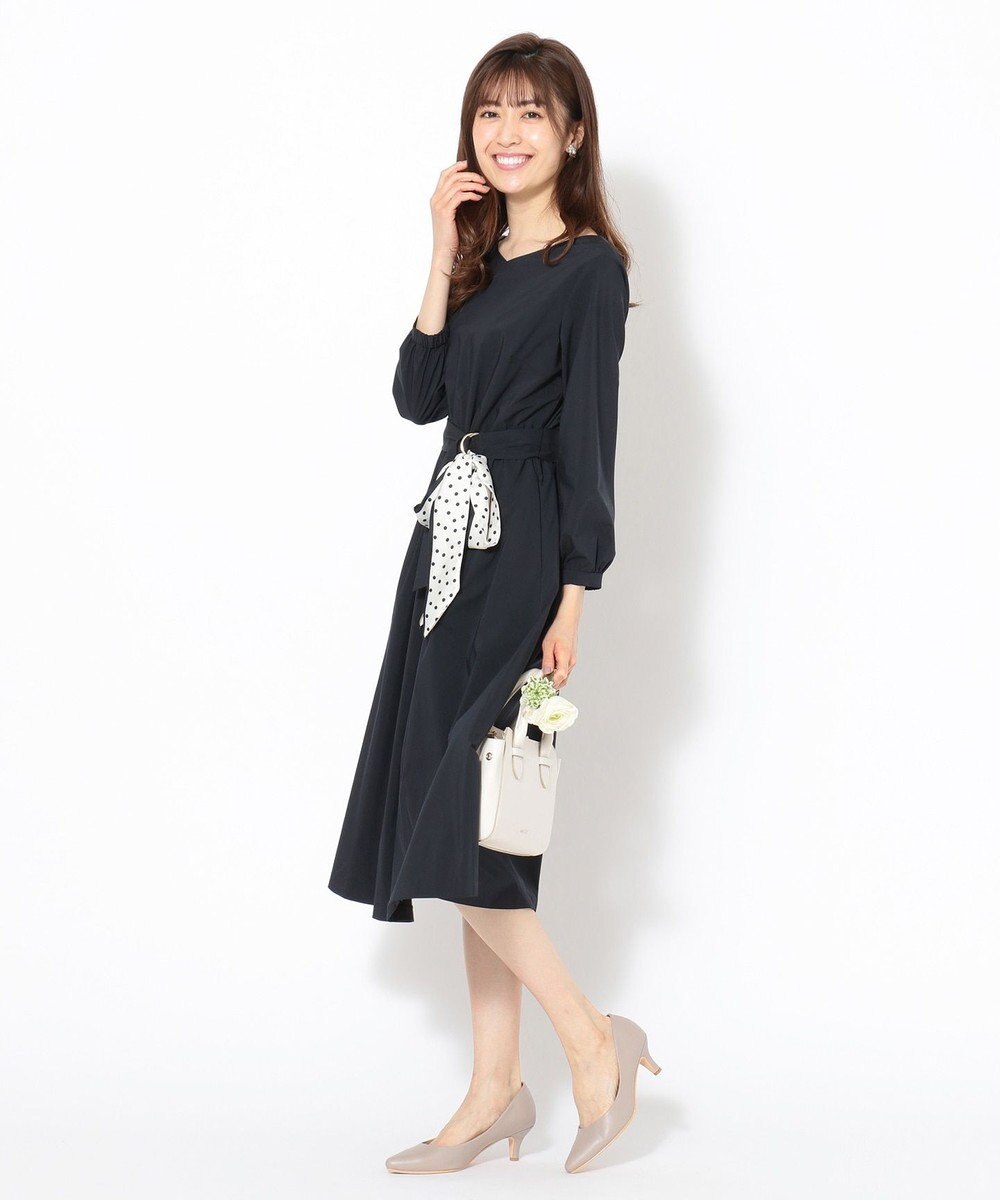 Web 一部店舗限定色あり スカーフポイントベルト ワンピース Any Sis ファッション通販 公式通販 オンワード クローゼット