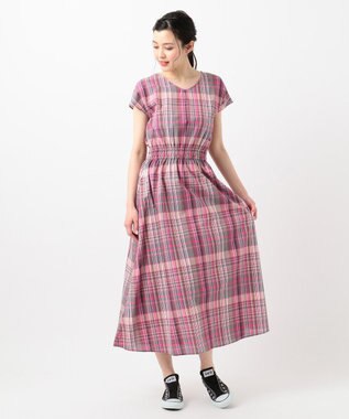 L Aube マドラスチェック ワンピース Any Sis ファッション通販 公式通販 オンワード クローゼット