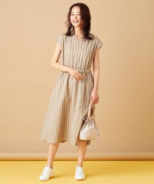 テレワークにも ピケストライプ ワンピース Any Sis ファッション通販 公式通販 オンワード クローゼット