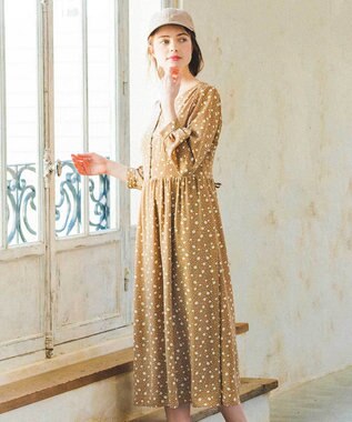 洗える フラワードットプリント ワンピース Any Sis ファッション通販 公式通販 オンワード クローゼット