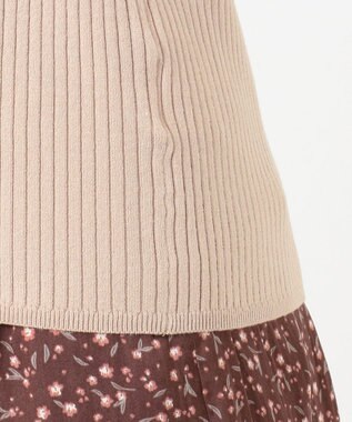 ANY SIS 【2SET】プチフラワー パンツ セット モカ