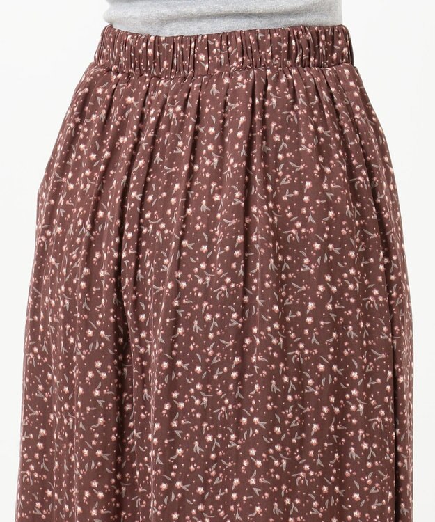 ANY SIS 【2SET】プチフラワー パンツ セット モカ