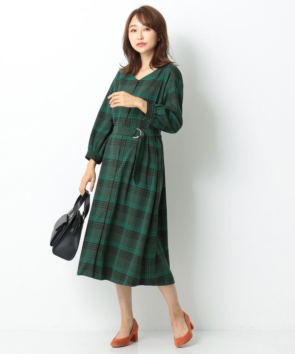 Riopeleコラボ オータムチェックツイル ワンピース Any Sisファッション通販 公式通販 オンワード クローゼット