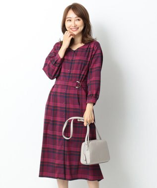 Riopeleコラボ オータムチェックツイル ワンピース Any Sis ファッション通販 公式通販 オンワード クローゼット