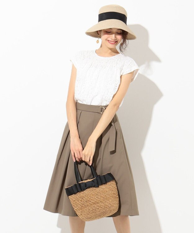 Cancamコラボ シャーリングブラウス スカート ツインセット Any Sisファッション通販 公式通販 オンワード クローゼット