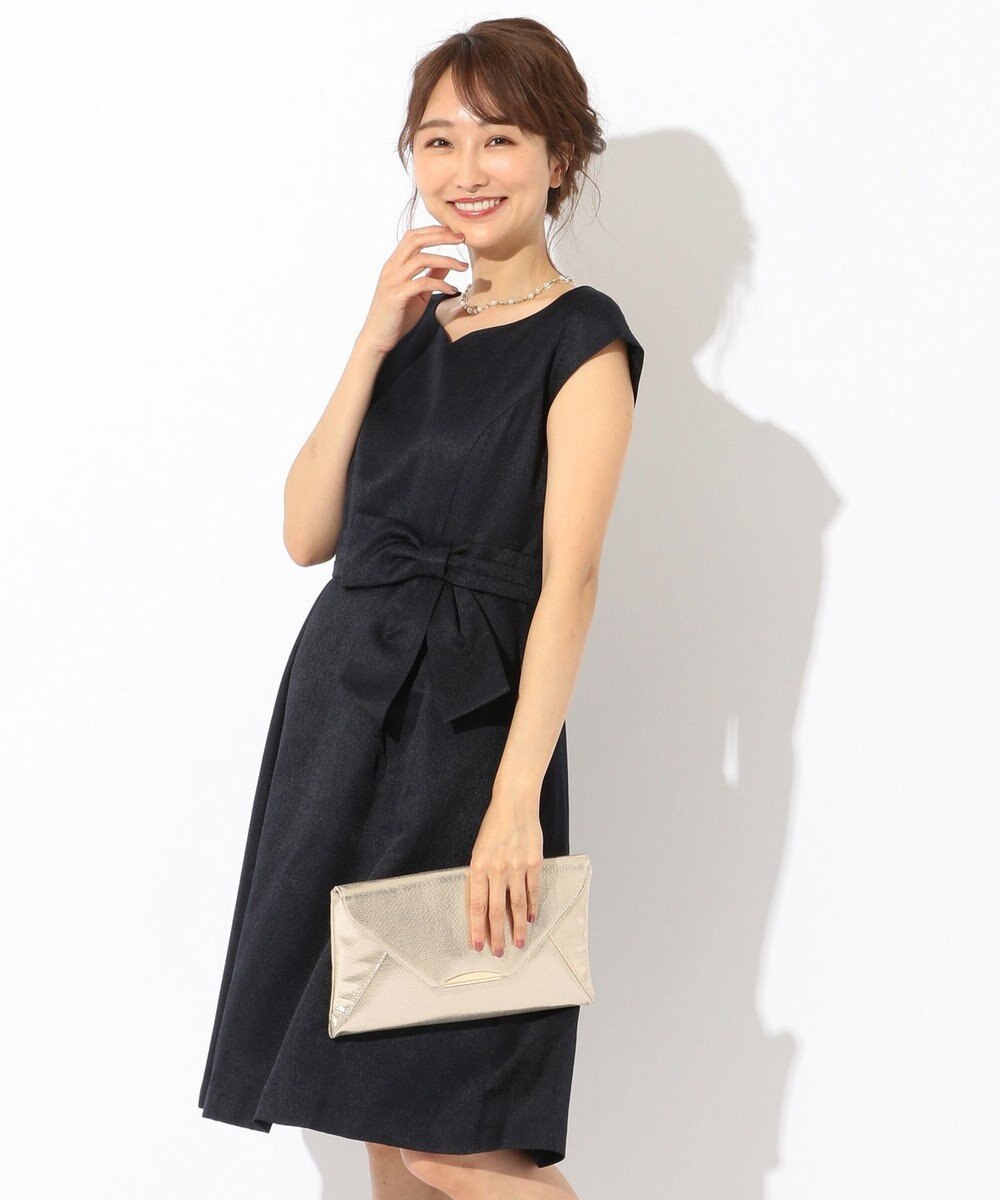 サイズ調整可 クラシカルリボン ワンピース Any Sis ファッション通販 公式通販 オンワード クローゼット