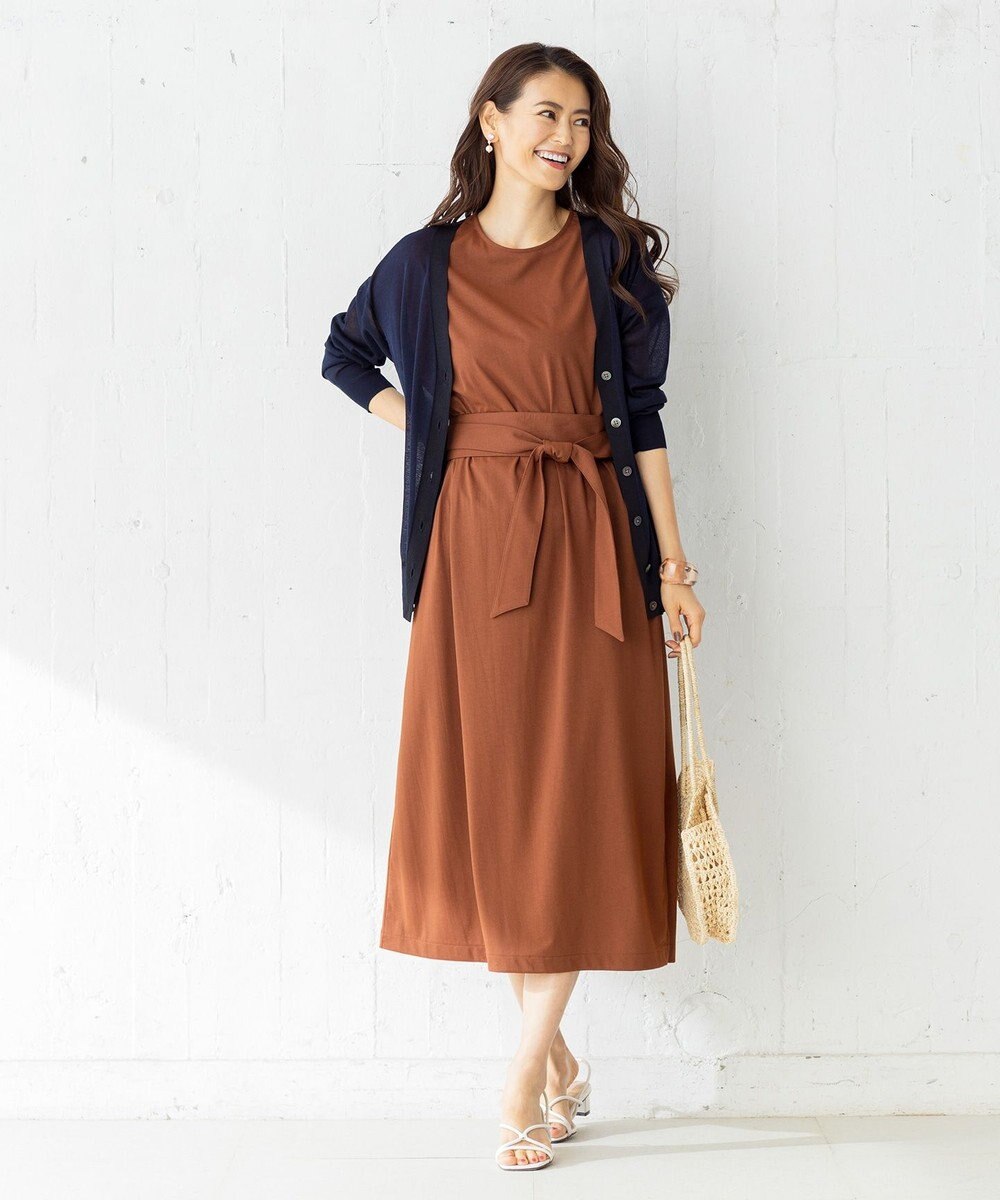 組曲 Oggiコラボ ドライハイゲージ天竺 ワンピース 組曲 ファッション通販 公式通販 オンワード クローゼット