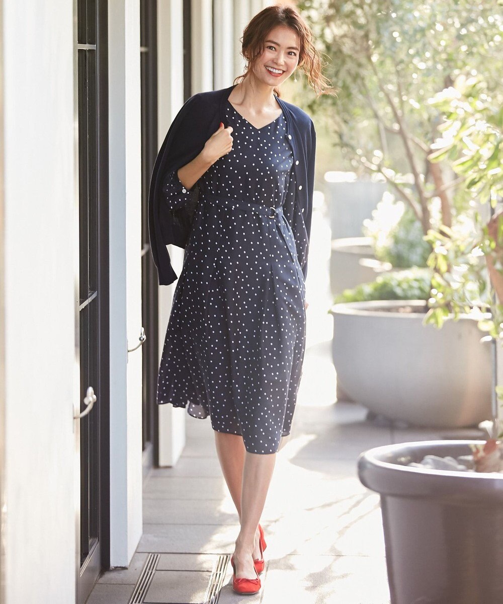 洗える マーガレットフラワードットプリント ワンピース 組曲 ファッション通販 公式通販 オンワード クローゼット 洗える マーガレットフラワードットプリント ワンピース 組曲 ファッション通販 公式通販 オンワード クローゼット