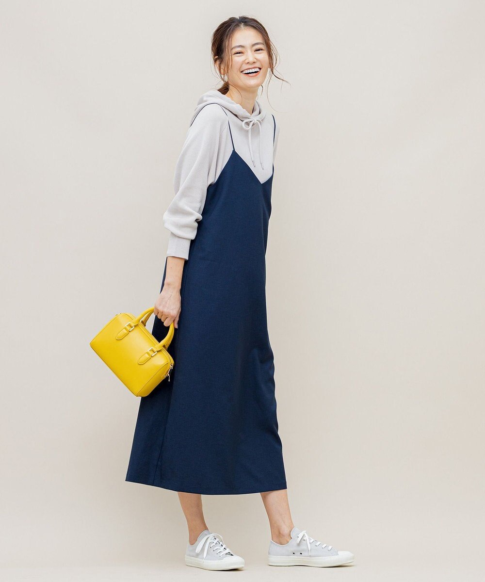 新色登場 洗える リネンライクベーシック キャミワンピース 組曲 L ファッション通販 公式通販 オンワード クローゼット