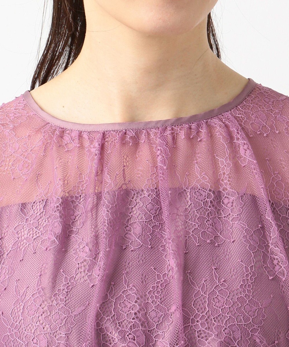 Prier 総レースロング ワンピース 組曲 L ファッション通販 公式通販 オンワード クローゼット