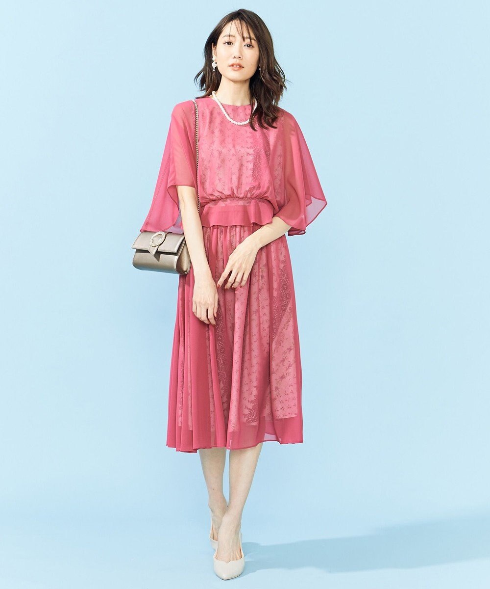 Prier Jun Okamotoコラボ 2way キモノスリーブフレアワンピース 組曲 S ファッション通販 公式通販 オンワード クローゼット