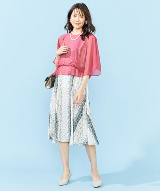 Prier Jun Okamotoコラボ 2way キモノスリーブフレアワンピース 組曲 ファッション通販 公式通販 オンワード クローゼット