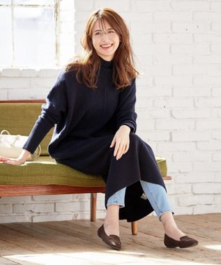 Oggi Jp掲載 ウールカシミヤ ハイネック ニットワンピース 組曲 L ファッション通販 公式通販 オンワード クローゼット