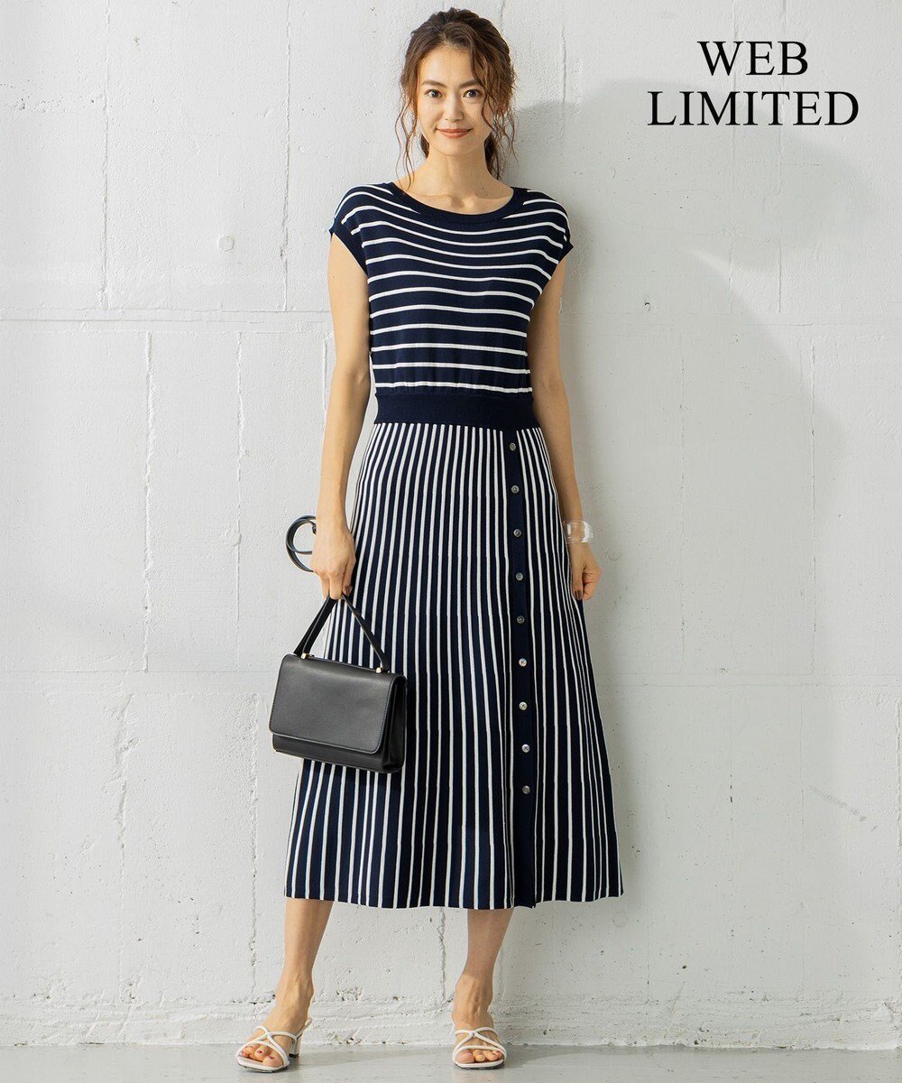 Web限定 ボーダー ニットワンピース 組曲 L ファッション通販 公式通販 オンワード クローゼット Web限定 ボーダー ニットワンピース 組曲 L ファッション通販 公式通販 オンワード クローゼット