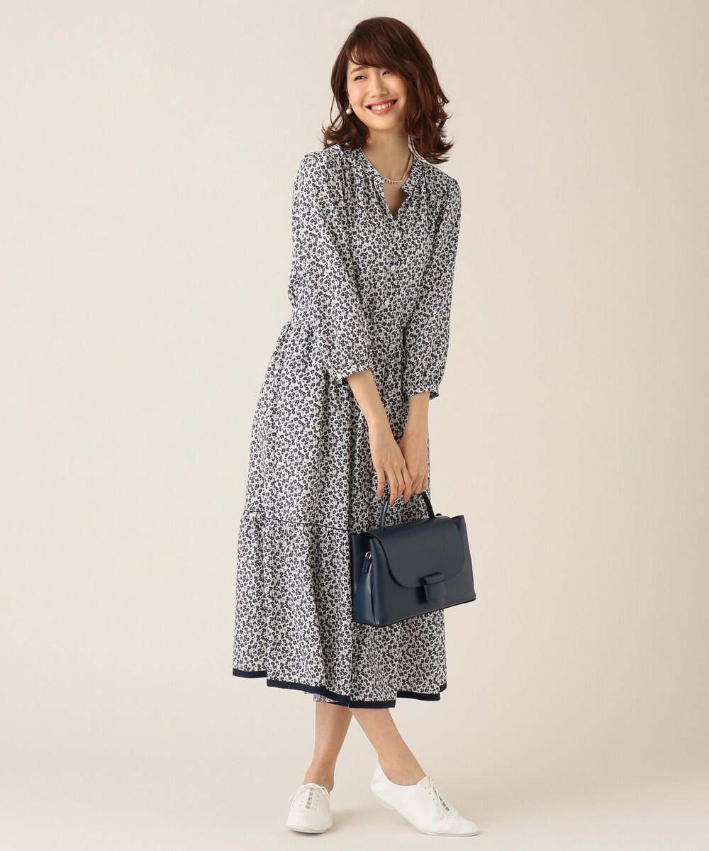 洗える アネモネプリント ワンピース 組曲 ファッション通販 公式通販 オンワード クローゼット