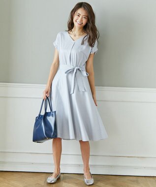 絶対一番安い 手洗い可 ハイゲージストライプセットアップ ワンピース 組曲 ｓ Kumikyoku ｓ 人気ブランド Ihmc21 Com