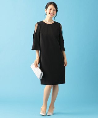 結婚式やパーティーに レース切替フレア袖コクーン ドレス 組曲 L ファッション通販 公式通販 オンワード クローゼット 結婚式やパーティーに レース切替フレア袖コクーン ドレス 組曲 L ファッション通販 公式通販 オンワード クローゼット