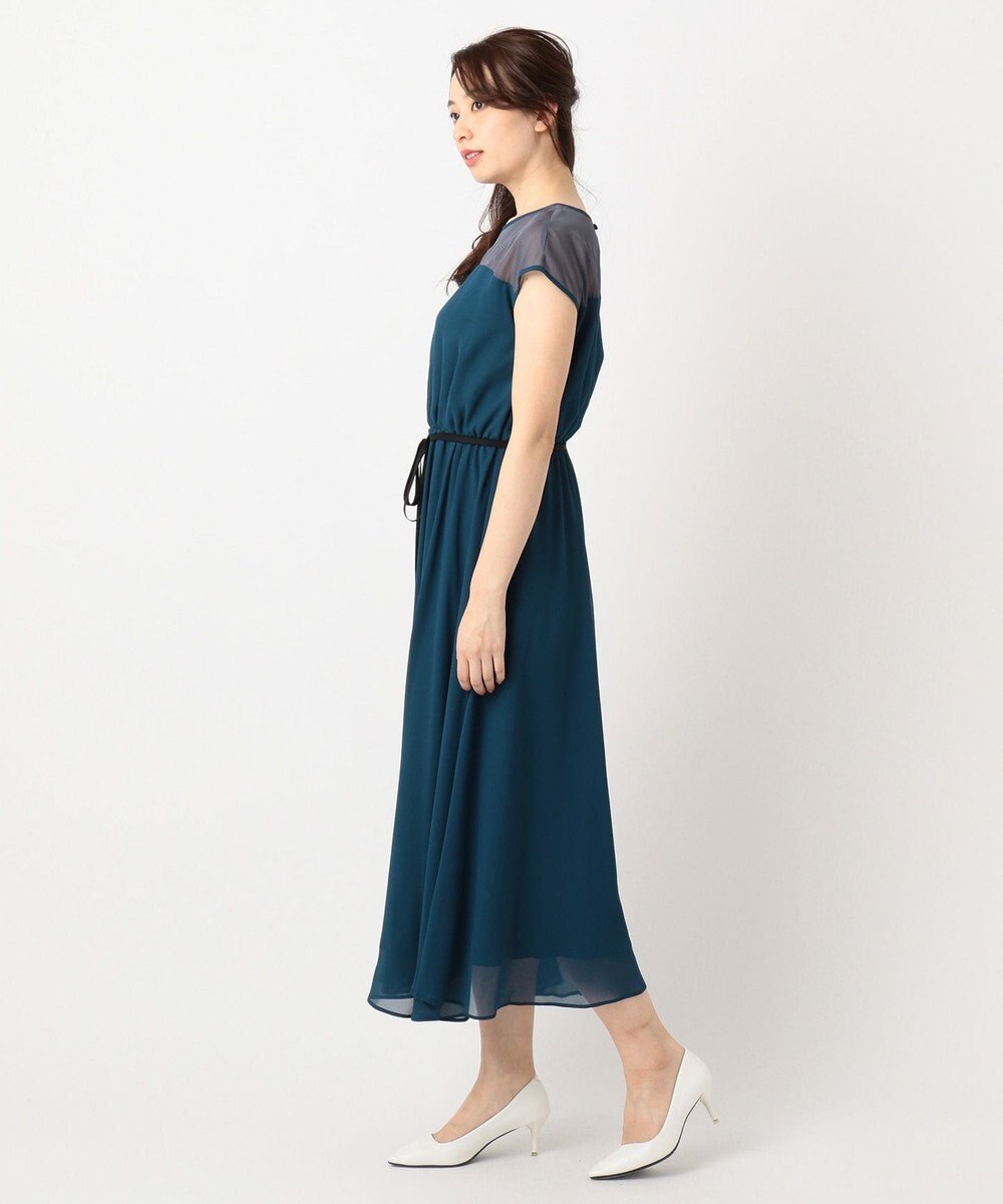 結婚式やパーティーに 肩レースウエストゴム ドレス 組曲 S ファッション通販 公式通販 オンワード クローゼット