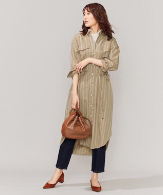 洗える エコフィルストライプ ワンピース 組曲 ファッション通販 公式通販 オンワード クローゼット