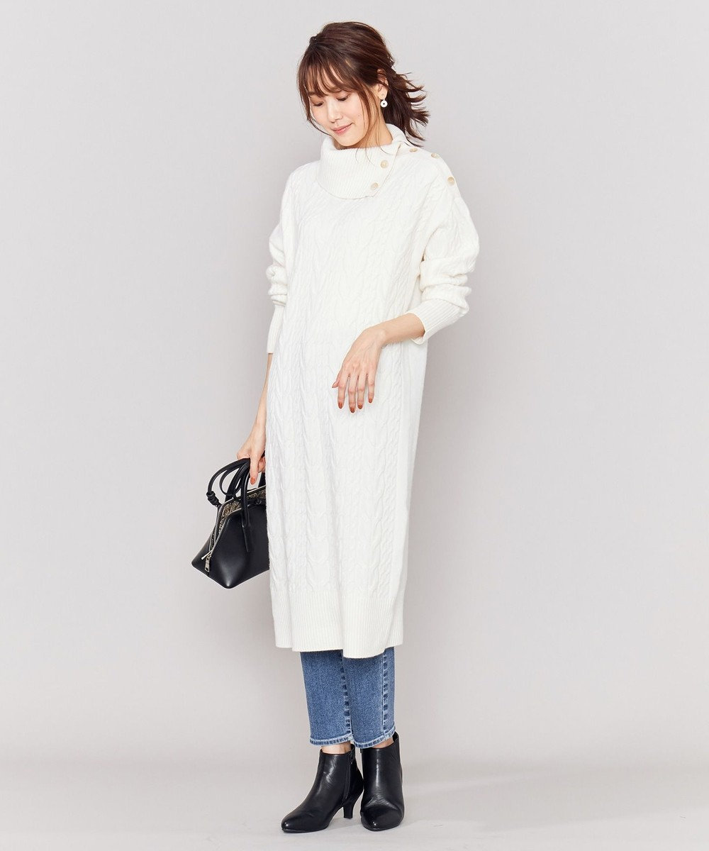 洗える エアウールミックスケーブル ニットワンピース 組曲 S ファッション通販 公式通販 オンワード クローゼット 洗える エアウールミックスケーブル ニットワンピース 組曲 S ファッション通販 公式通販 オンワード クローゼット